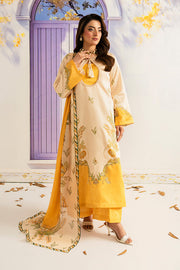 Serene Premium Celeste Embroidered Silk Pret 3Pc Suit SP-167 Halcyon