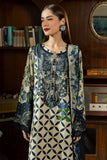 Nureh Signature Printed Viscose Slub Unstitched 3Pc Suit SP-209
