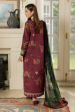 Nureh Signature Printed Viscose Slub Unstitched 3Pc Suit SP-212