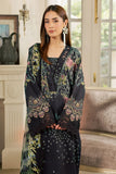 Nureh Signature Printed Viscose Slub Unstitched 3Pc Suit SP-213