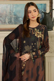 Nureh Signature Printed Viscose Slub Unstitched 3Pc Suit SP-214
