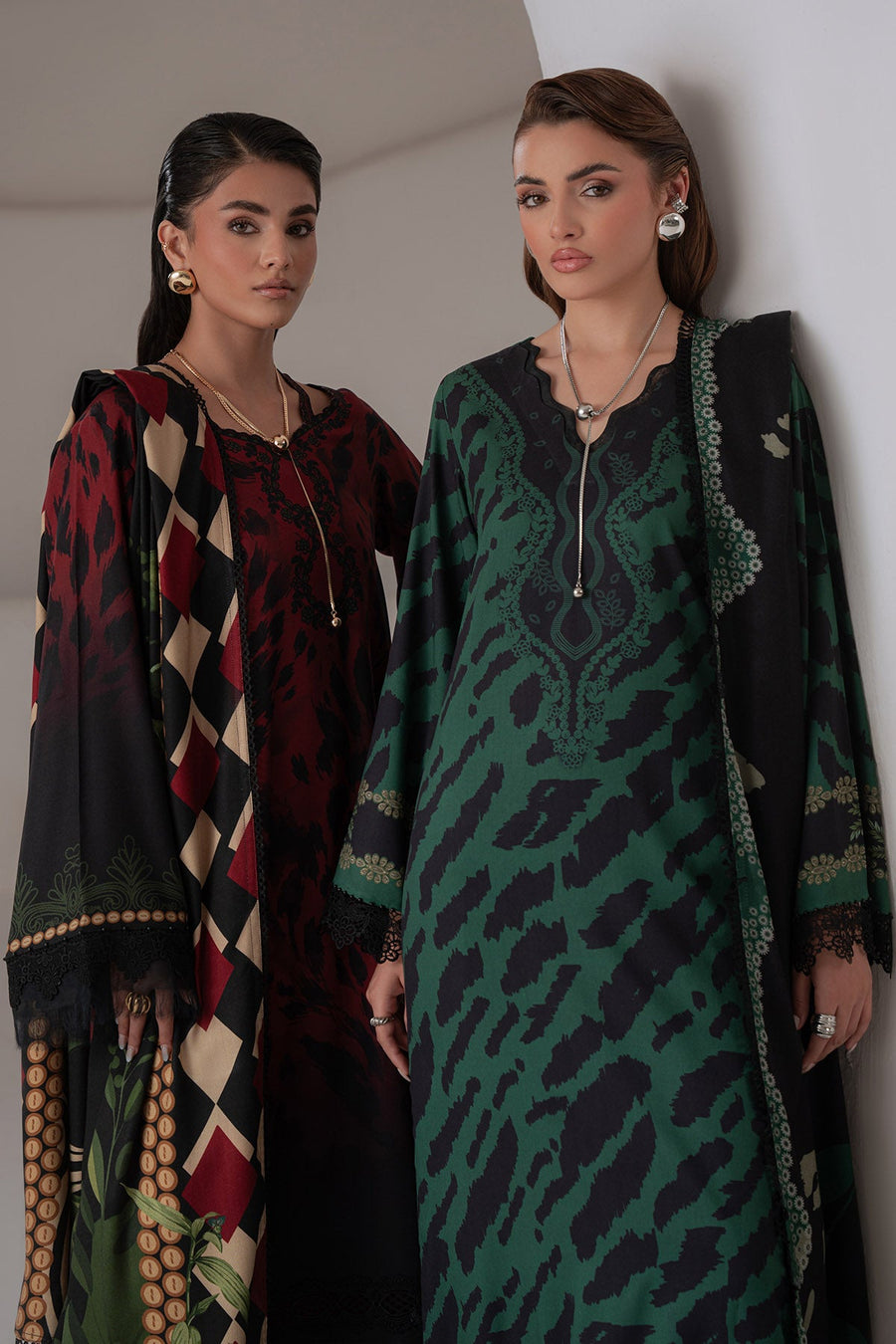 Nureh Signature Printed Marina Unstitched 3Pc Suit SP-221