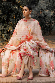 Gul Ahmed Printed Lawn Unstitched 3Pc Suit SP-42010