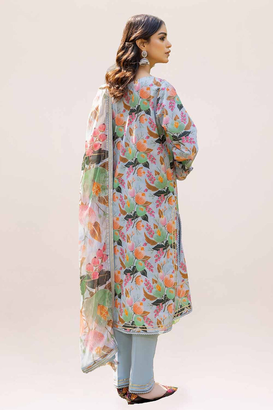 Gul Ahmed Printed Lawn Unstitched 3Pc Suit SP-42011