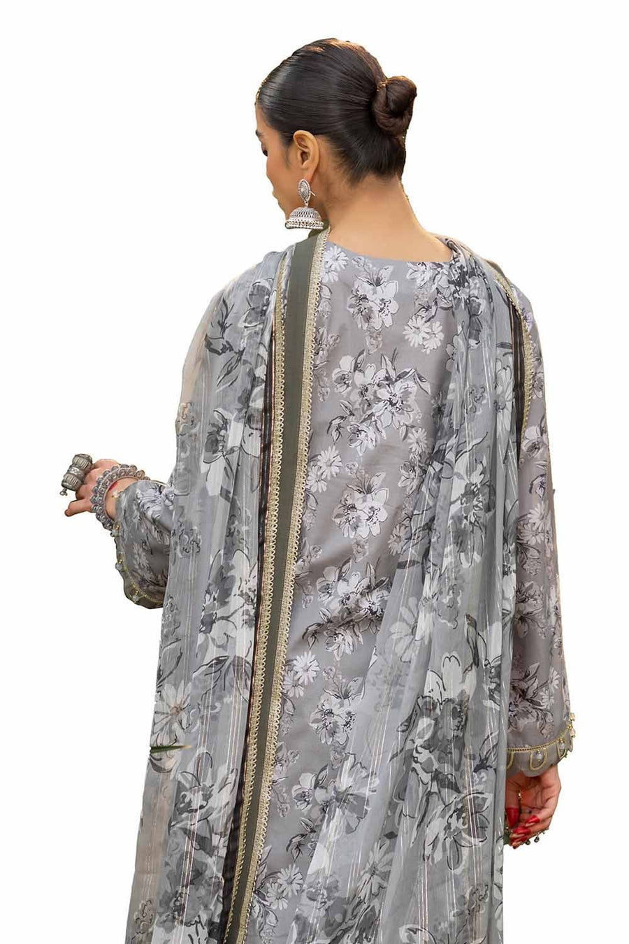 Gul Ahmed Printed Lawn Unstitched 3Pc Suit SP-42014