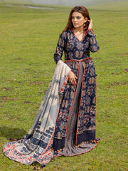 Gul Ahmed Printed Polyestor Unstitched 3Pc Suit SP-42045