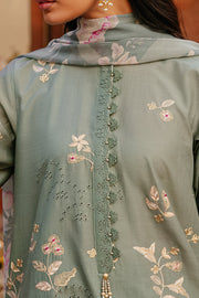 Cross Stitch Eid Lawn Unstitched Embroidered 3Pc Suit D-08 Sparkling Bliss
