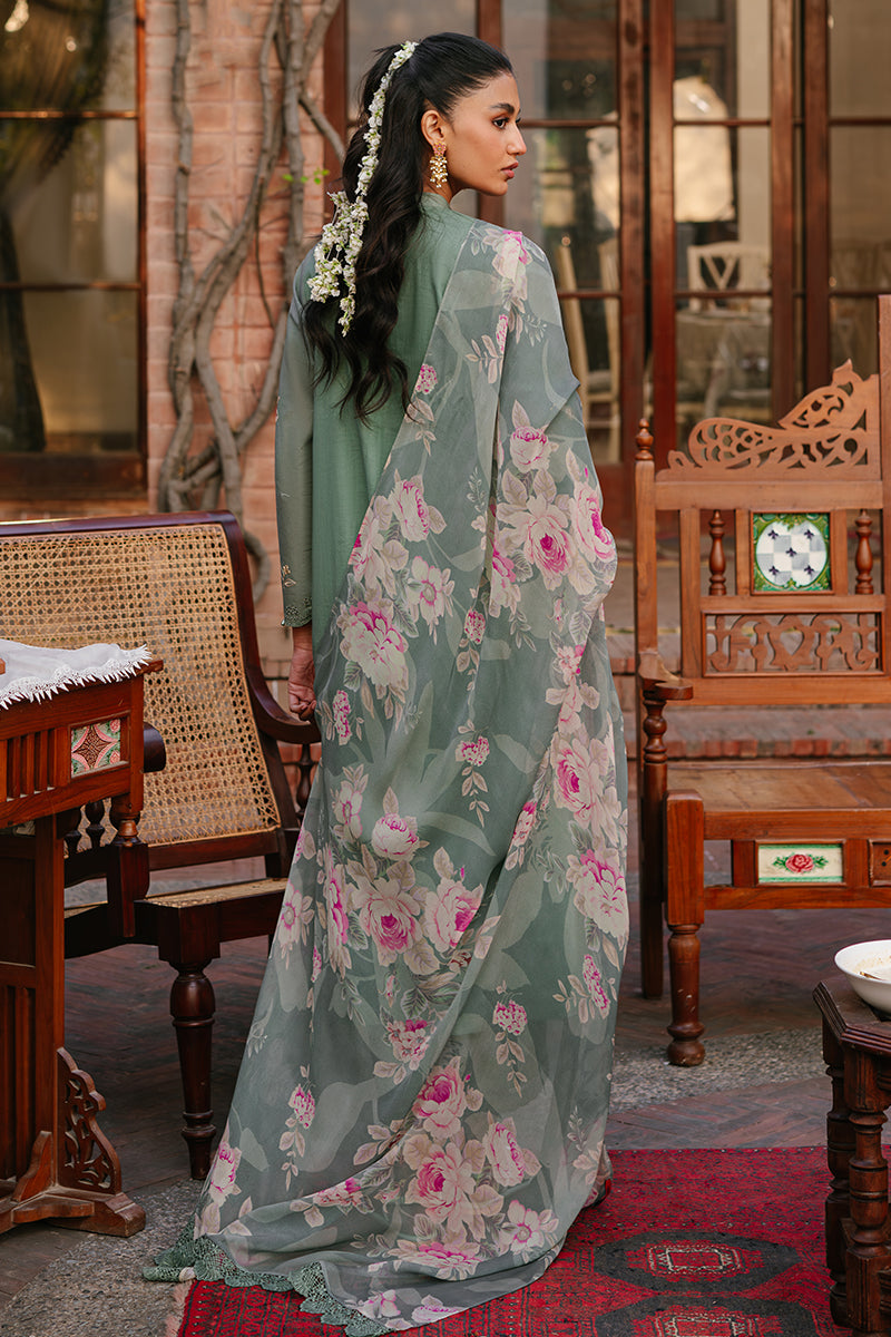 Cross Stitch Eid Lawn Unstitched Embroidered 3Pc Suit D-08 Sparkling Bliss