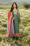 Serene Premium Day Dream Embroidered Pret Cotton Satin 3Pc Suit SPP-04 Breeze