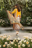 Serene Premium Day Dream Embroidered Pret Cotton Satin 3Pc Suit SPP-08 Haze