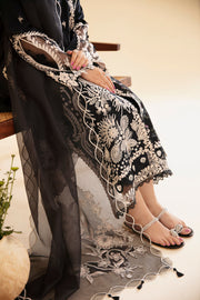 Qalamkar Qlinekari Embroidered Lawn Unstitched 3Pc Suit SQ-03 MARWA