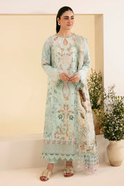 Qalamkar Qlinekari Embroidered Lawn Unstitched 3Pc Suit SQ-06 AFROZEH