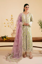 Qalamkar Qlinekari Embroidered Lawn Unstitched 3Pc Suit SQ-10 VEHJA