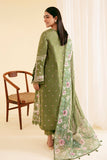 Qalamkar Qlinekari Embroidered Lawn Unstitched 3Pc Suit SQ-14 SEMAL