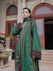 Saira Rizwan Embroidered Karandi Unstitched 3Pc Suit SR-01 ISMAT