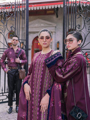 Saira Rizwan Embroidered Khaddar Unstitched 3Pc Suit SR-02 ZAYNEM