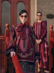 Saira Rizwan Embroidered Khaddar Unstitched 3Pc Suit SR-02 ZAYNEM