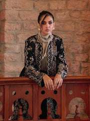 Saira Rizwan Embroidered Khaddar Unstitched 3Pc Suit SR-05 SALINA