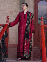Saira Rizwan Embroidered Khaddar Unstitched 3Pc Suit SR-08 SOHA