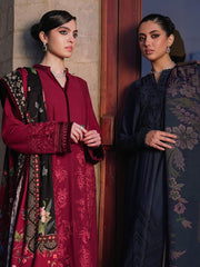 Saira Rizwan Embroidered Khaddar Unstitched 3Pc Suit SR-08 SOHA