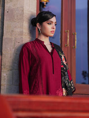 Saira Rizwan Embroidered Khaddar Unstitched 3Pc Suit SR-08 SOHA