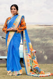 Gul Ahmed Dhoop Kinary Unstitched Printed Lawn Saree SR-52006