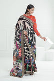 Gul Ahmed Dhoop Kinary Unstitched Printed Lawn Saree SR-52008