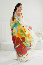 Gul Ahmed The joy Of Summer Printed Lawn Unstitched 3Pc Saree SR-52009
