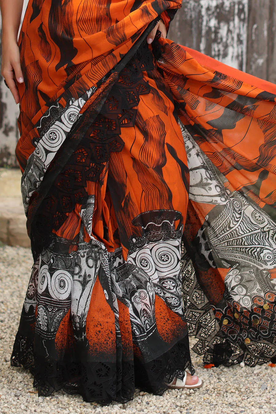 Gul Ahmed The joy Of Summer Printed Lawn Unstitched 3Pc Saree SR-52011