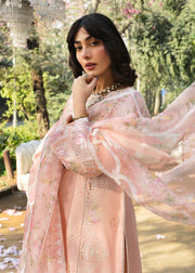 Sardinia Floral Forest Embroidered Lawn Unstitched 3Pc Suit SR-801 Rosewood