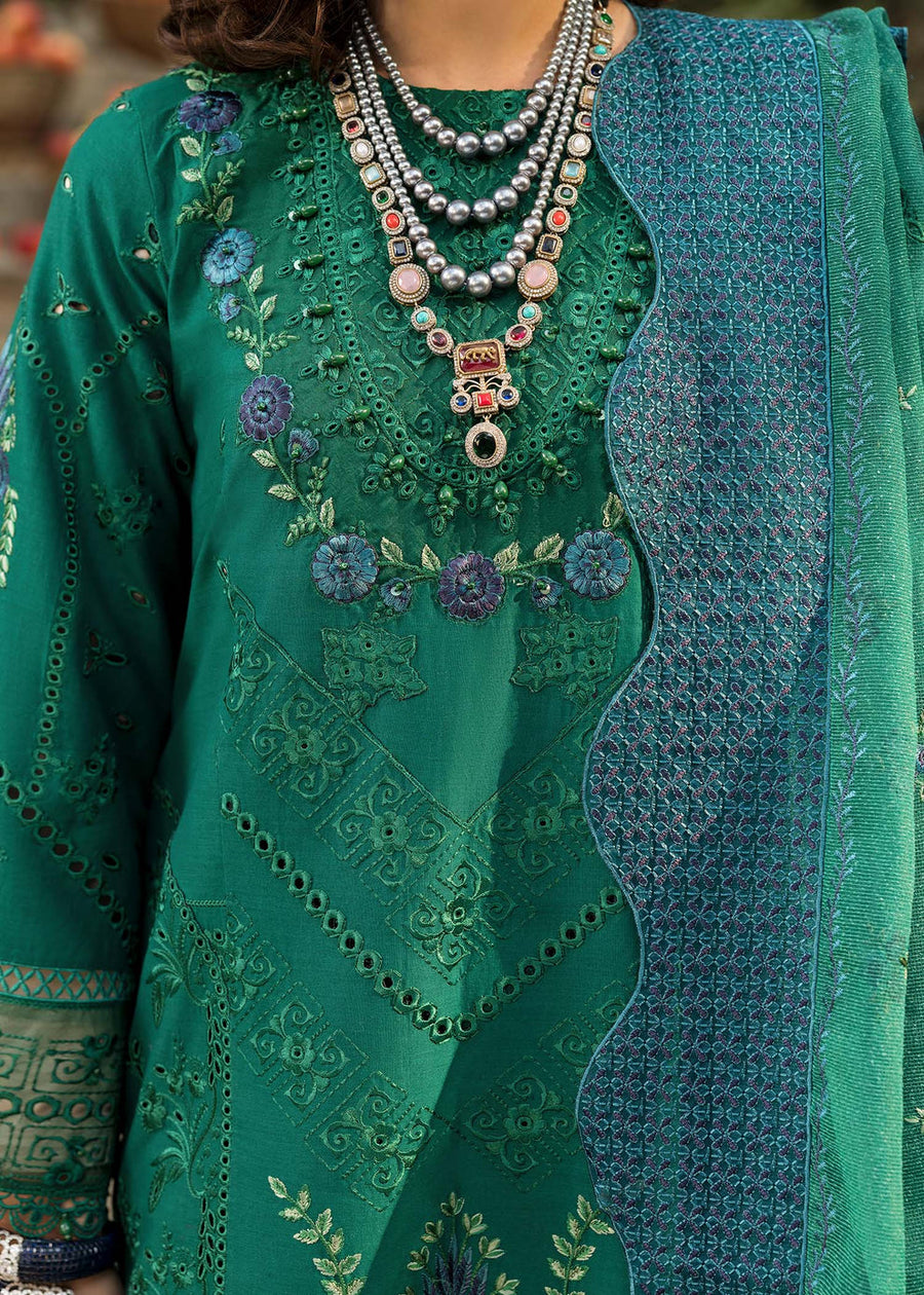 Sardinia Floral Forest Embroidered Lawn Unstitched 3Pc Suit SR-806 Botanic Grace