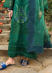 Sardinia Floral Forest Embroidered Lawn Unstitched 3Pc Suit SR-806 Botanic Grace