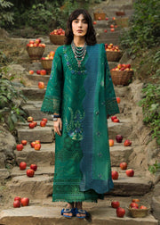 Sardinia Floral Forest Embroidered Lawn Unstitched 3Pc Suit SR-806 Botanic Grace