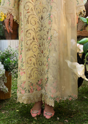 Sardinia Floral Forest Embroidered Lawn Unstitched 3Pc Suit SR-807 Petal Veil
