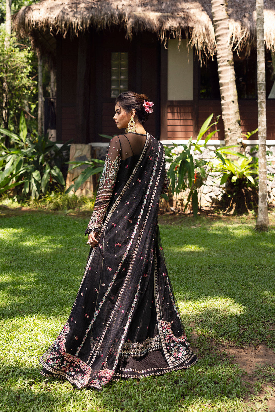 Saira Rizwan Wedding Festive Unstitched Organza 3Pc Suit SRF25-02 AVINA