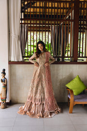 Saira Rizwan Wedding Festive Unstitched Zari Tissue 3Pc Suit SRF25-03 ROHANA
