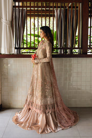 Saira Rizwan Wedding Festive Unstitched Zari Tissue 3Pc Suit SRF25-03 ROHANA