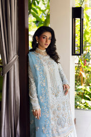 Saira Rizwan Wedding Festive Unstitched Organza 3Pc Suit SRF25-06 SORAYA