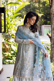 Saira Rizwan Wedding Festive Unstitched Organza 3Pc Suit SRF25-06 SORAYA