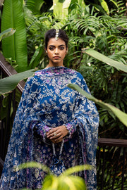Saira Rizwan Wedding Festive Unstitched Raw Silk 3Pc Suit SRF25-08 DELARA