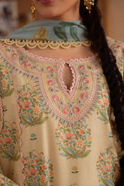 Saira Rizwan Laanem Embroidered Lawn Unstitched 3Pc Suit SRL25-02A NERIDA