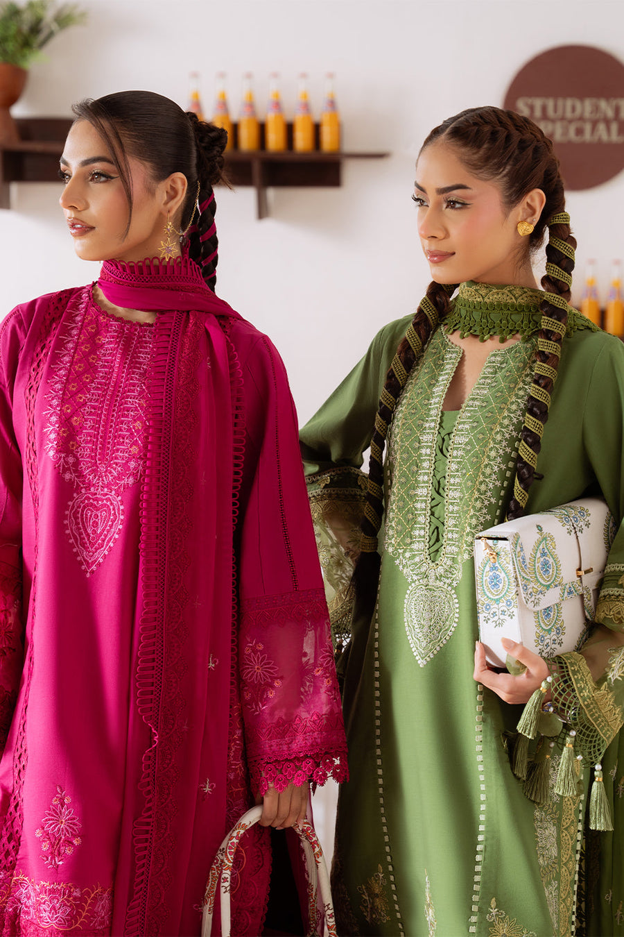 Saira Rizwan Laanem Embroidered Lawn Unstitched 3Pc Suit SRL25-03B ZAFIRA