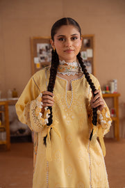Saira Rizwan Laanem Embroidered Lawn Unstitched 3Pc Suit SRL25-04A LEYLA