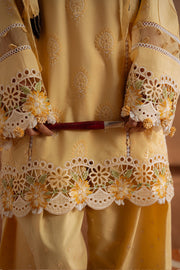 Saira Rizwan Laanem Embroidered Lawn Unstitched 3Pc Suit SRL25-04A LEYLA