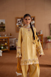 Saira Rizwan Laanem Embroidered Lawn Unstitched 3Pc Suit SRL25-04A LEYLA
