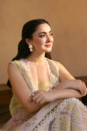 Saira Rizwan Embroidered Luxury Lawn Unstitched 3Pc Suit SRL25-05 VERA