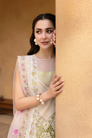 Saira Rizwan Embroidered Luxury Lawn Unstitched 3Pc Suit SRL25-05 VERA