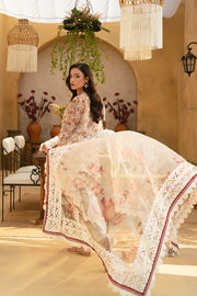 Saira Rizwan Embroidered Luxury Lawn Unstitched 3Pc Suit SRL25-06 MAYA