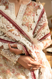 Saira Rizwan Embroidered Luxury Lawn Unstitched 3Pc Suit SRL25-06 MAYA