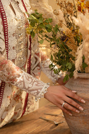 Saira Rizwan Embroidered Luxury Lawn Unstitched 3Pc Suit SRL25-06 MAYA